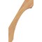 Ekena Millwork 5 1/2"W x 18"D x 30"H Legacy Smooth Knee Brace, Western Red Cedar BRC06X18X30LEC00SWR - alternate 2